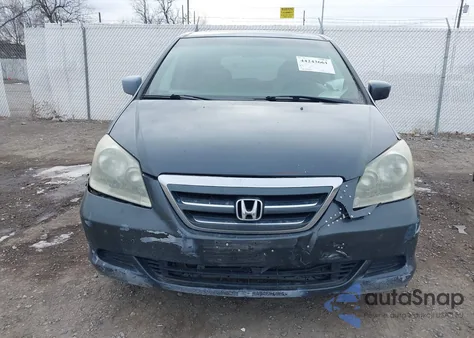 2005 Honda Odyssey Ex-L из США, поврежденный, VIN 5FNRL38625B047273